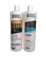 Escova progressiva gloss redutor 2x1 iraquel cosméticos