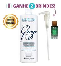 Escova Progressiva Grego Sem Formol Blueken Gloss - 1l Escova Progressiva Grego Sem Formol Blueken Gloss - 1l