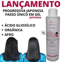 Escova Progressiva Japonesa Em Gel Alisa Todo Tipo De Cabelo - Perfect Hair