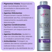Escova Progressiva Lissage Hidratação Extreme Blond 1l