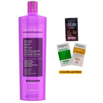 Escova Progressiva Loiras Orgânica Select Blond Prohall 1 Litro 1 Passo +3 Sachês Prohall Escova Progressiva Loiras Orgânica Select Blond Prohall 1 Litro 1 Passo +3 Sachês Prohall