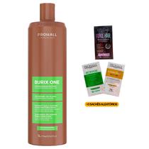 Escova Progressiva Orgânica Burix One Prohall 1 Litro 1 Passo +3 Sachês Prohall Escova Progressiva Orgânica Burix One Prohall 1 Litro 1 Passo +3 Sachês Prohall