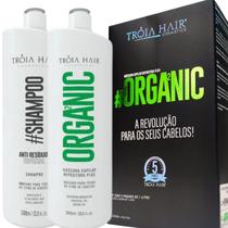 Escova Progressiva Orgânica Semi Definitiva Troia Hair Escova Progressiva Orgânica Semi Definitiva Troia Hair