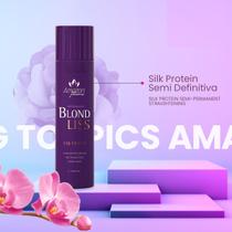 Escova progressiva perfect gold terapia loira alisamento amazon flowers 1000ml Escova progressiva perfect gold terapia loira alisamento amazon flowers 1000ml