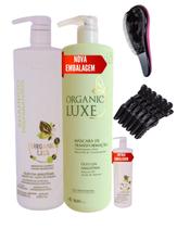 Escova Progressiva Realinhamento Organic Luxe Souple Liss 2x1L