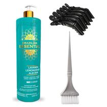 Escova Progressiva Realinhamento Termico Brazilian Essential 1L Souple Liss Escova Progressiva Realinhamento Termico Brazilian Essential 1L Souple Liss