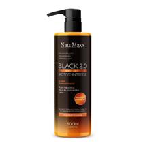 Escova progressiva Redutora de Volume Sem Formol Black 2.0 Active Intense Natumaxx 500ml Escova progressiva Redutora de Volume Sem Formol Black 2.0 Active Intense Natumaxx 500ml