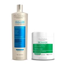 Escova Progressiva Select One 1L + Máscara Biomask 500g