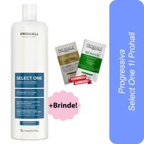 Escova Progressiva Select One 1l Orgânica Realinhamento Sinérgico sem Formol Escova Progressiva Select One 1l Orgânica Realinhamento Sinérgico sem Formol