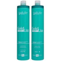 Escova Progressiva Sem Formol Gold Lizz 1 L Semelle Hair