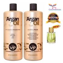 Escova Progressiva Vip Argan Oil 2x1000ml A Original