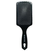 Escova raquete desembaraçante pro school preta marco boni Escova raquete desembaraçante pro school preta marco boni