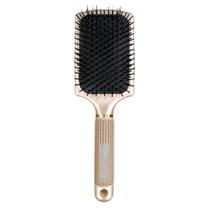 Escova raquete mofashi almofada cerdas arredondadas profissional desemabaraça o cabelo