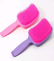 Escova raquete para cabelo almofada útil