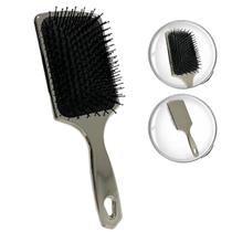 Escova Raquete Profissional Almofadada Dourada Escova Raquete Profissional Almofadada Dourada
