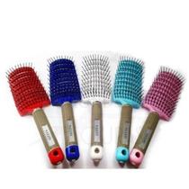 Escova Raquete Vada Curva Desembaraça Cabelos Profissional