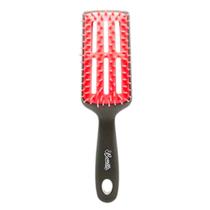 Escova Raquete Vazada Grande Cerdas De Plástico Bonitta