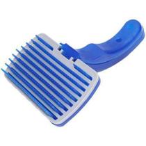 Escova Rasqueadeira Plastico Super Clean Pet para Caes - CHALESCO Escova Rasqueadeira Plastico Super Clean Pet para Caes - CHALESCO