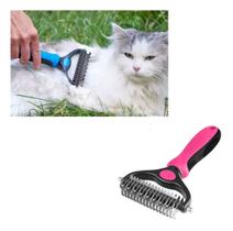 Escova Rasqueadeira Profissional Desembolador Dupla 26 Dente