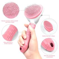 Escova Rasqueadeira Remove Pelos Cães Gatos Escova Rasqueadeira Remove Pelos Cães Gatos