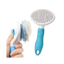 Escova Rasqueadeira Removedora Pelos Mortos Pet Cães Gatos Escova Rasqueadeira Removedora Pelos Mortos Pet Cães Gatos