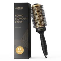 Escova redonda AIMIKE para cerâmica térmica Blow Out de 4,3 cm