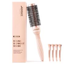 Escova redonda AIMIKE Rose Luxe Escova de cabelo redonda pequena