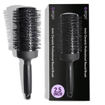 Escova redonda Ergo Ceramic Ionic para Blow Out - Salon Quality