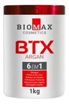 Escova Redutor Volume Biomax Argan 6 Em 1 Btx Alisamento