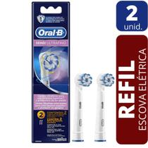 Escova refil eletrica ultrafino - 2un oral-b