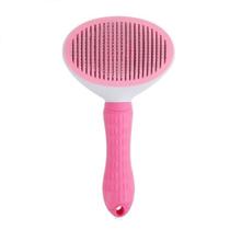 Escova Removedora Automática de Pelos para Pets Rosa Escova Removedora Automática de Pelos para Pets Rosa