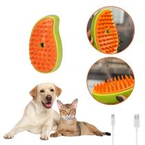 Escova Removedora De Pelos Para Pets 3 Em 1