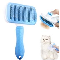 Escova Removedora Tira Pelos Dos Pets Cães E Gatos Redondo Quadrado