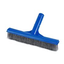 Escova Reta para Piscina 25cm Aço Inox Brustec Limpeza Profunda