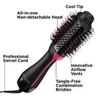 Escova Revlon Salon Oval Secadora E Volumizadora - Mod HVDR5222