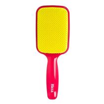 Escova Ricca Raquete Flex Hair Desembaraçante Pink Ricca