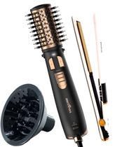 Escova Rotativa Britania Profissional 1300w Ions Tourmaline Secadora Alisadora G21 Difusor De Cachos Prancha Titanium 450f Bivolt Escova Rotativa Britania Profissional 1300w Ions Tourmaline Secadora Alisadora G21 Difusor De Cachos Prancha Titanium 450f Bivolt
