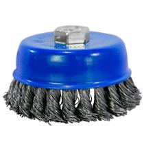 Escova Rotativa De Aço Para Lixadeira 100mm 4" DANMI Escova Rotativa De Aço Para Lixadeira 100mm 4" DANMI