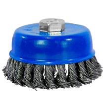 Escova Rotativa De Aço Para Lixadeira 100mm 4" Danmi Escova Rotativa De Aço Para Lixadeira 100mm 4" Danmi