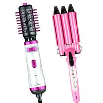 Escova Rotativa Gama Italy 2300 Ion Turbo Profissional Giratoria Modelador Cacheador Trionda Rosa Escova Rotativa Gama Italy 2300 Ion Turbo Profissional Giratoria Modelador Cacheador Trionda Rosa