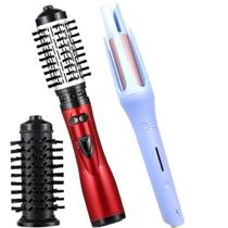 Escova Rotativa Ions Tourmaline Cerâmica 1000w Protect Giratória Modelador Automático Escova Rotativa Ions Tourmaline Cerâmica 1000w Protect Giratória Modelador Automático