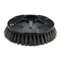 Escova Ryobi RAKSCRUBH de nylon rígido para R18CPS e R18TPS Escova Ryobi RAKSCRUBH de nylon rígido para R18CPS e R18TPS