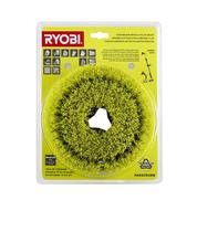Escova Ryobi RAKSCRUBM de nylon médio para limpeza Escova Ryobi RAKSCRUBM de nylon médio para limpeza