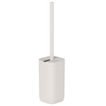 Escova Sanitária 10x30cm Bege Aura Ou Lavatina Suporte Piso Parede Banheiro Vaso