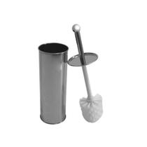 Escova Sanitária Aço Inox Vaso Banheiro Limpeza