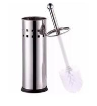 Escova Sanitária Aço Inox Vaso Banheiro Limpeza