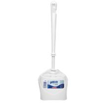 Escova Sanitária com Pote Branca Sanilux 1Un Escova Sanitária com Pote Branca Sanilux 1Un