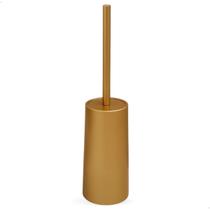 Escova Sanitaria com Suporte Abs Dourada Crie Construa