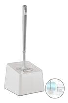 Escova Sanitaria Com Suporte Banheiro Lavabo Branca Uz