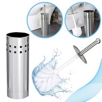 Escova Sanitária com Suporte Inox Limpar Vaso Privada Banheiro Não Enferruja Escova Sanitária com Suporte Inox Limpar Vaso Privada Banheiro Não Enferruja